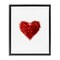 Stupell Industries Cluster of Hearts Shape Floating Frame, design by Christine Simpson Art